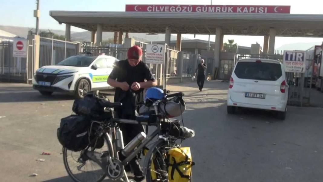 Umre İçin Pedal Çeviriyor: Hatay Cilvegözü’nü Geçti! 3